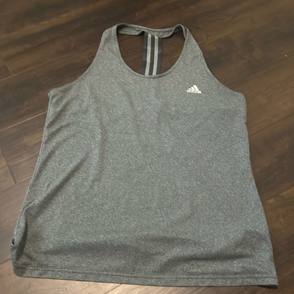 Adidas xl grey tank top
